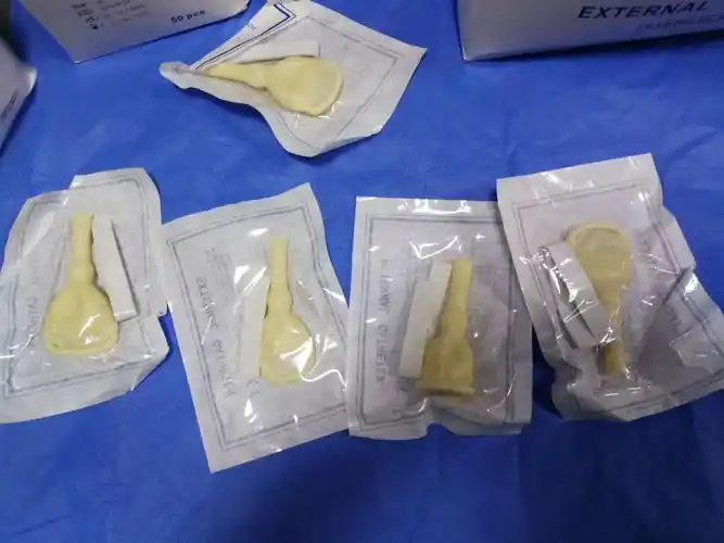 外贸出口 乳胶导尿套 一次性医用乳胶男用尿套