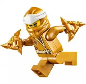 幻影忍者人仔积木拼装玩具摩托车劳埃德黄金忍者战车机甲144人付款4