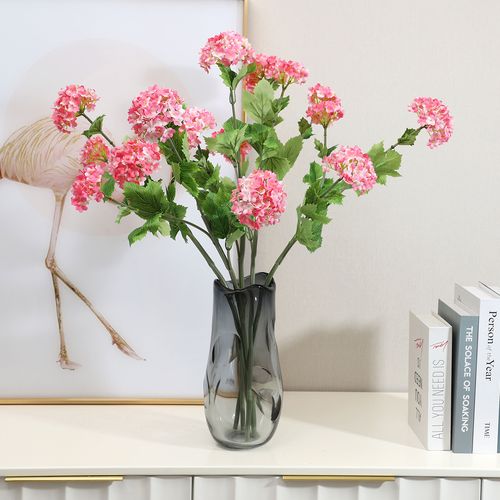 高端绣球花仿真花居家客厅摆设假花工艺花婚庆拍照搭配花艺绢花