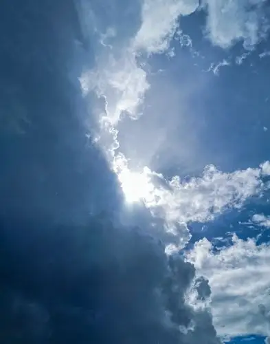 雨后天半阴半晴