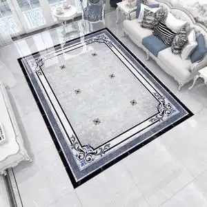 新款瓷砖拼花客厅带花造型拼图案地板砖欧式大厅地花入户花纹地砖