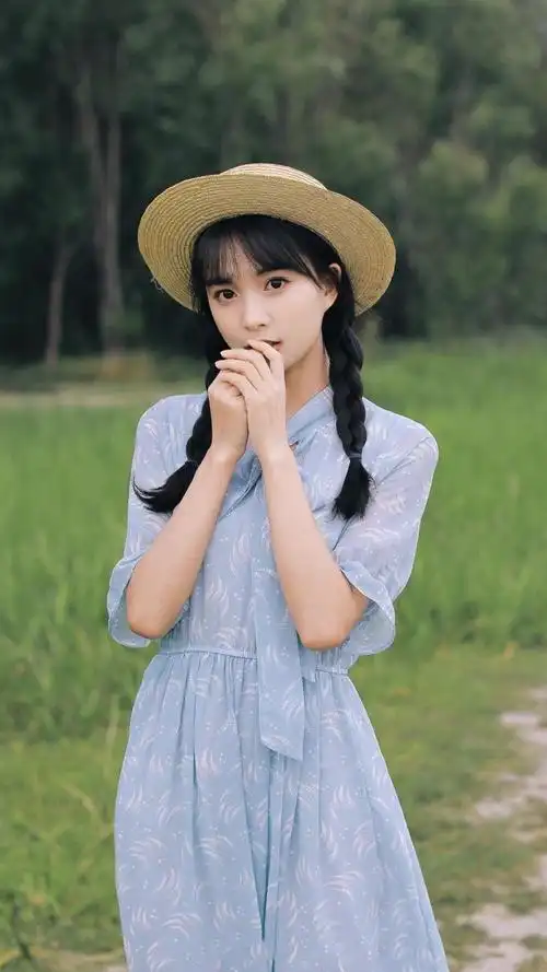 小清新可爱少女甜美气质写真,高清图片,手机壁纸