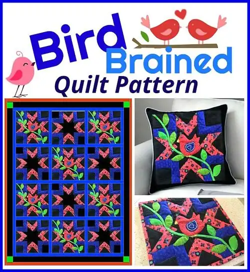 bird brained- a new quilt pattern!