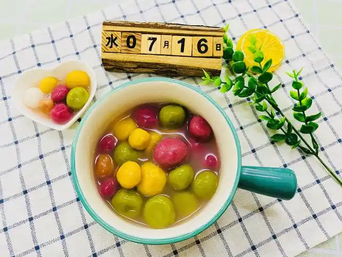 暑期夏令营——传统美食周,第四篇～《彩色汤圆》