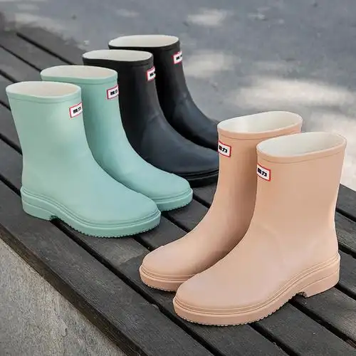 回力雨鞋女款成人时尚款外穿夏网红防滑日系水鞋新款雨靴防水胶鞋