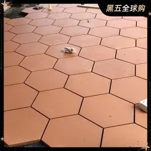 闽南红砖地砖仿古砖院子地砖手工陶土红砖精品红砖庭院铺地砖块