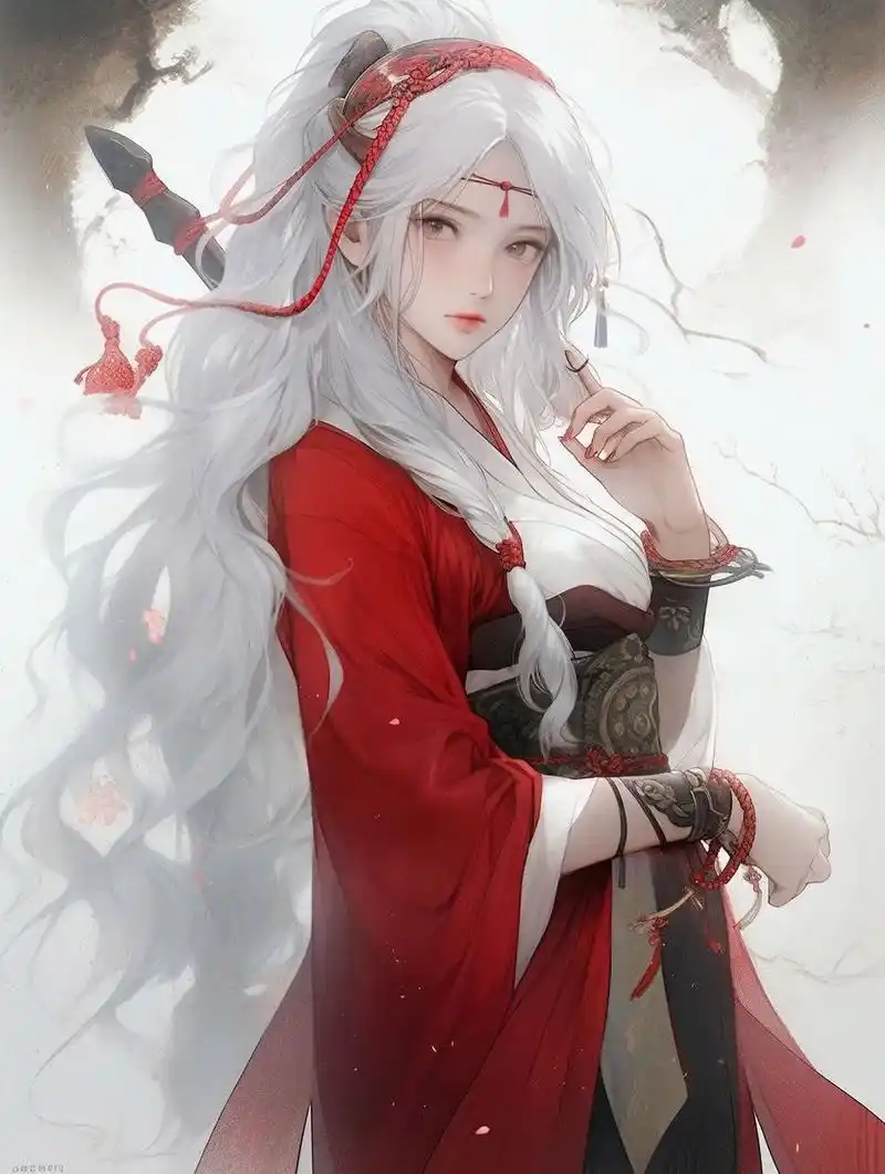 古风美女丨你的红衣大师姐(二). 既然大家那么喜欢,我就再更两组!