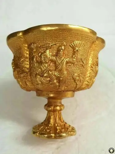 唐代黄金酒杯一套8件13斤6500克