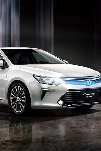 丰田凯美瑞10周年白车,车灯 4k