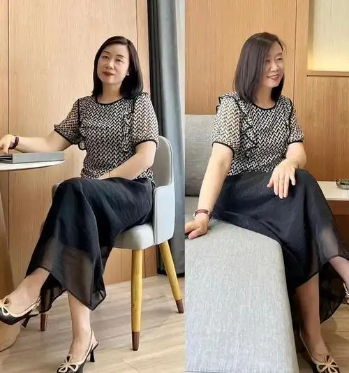 夏季可以借鉴这3种穿衣技巧,时尚洋气,适合40,50岁的女人