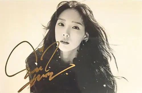 金泰妍/泰妍 this christmas winteris coming亲笔签名照f