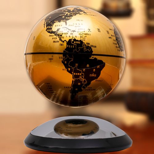 创意高档磁悬浮地球仪前台桌面装饰品摆件生日毕业礼物父亲节礼品