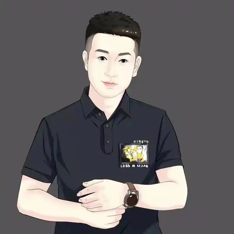 你的头像该换啦,四十岁大叔手绘头像 更新一组稳重大气,简约大气的