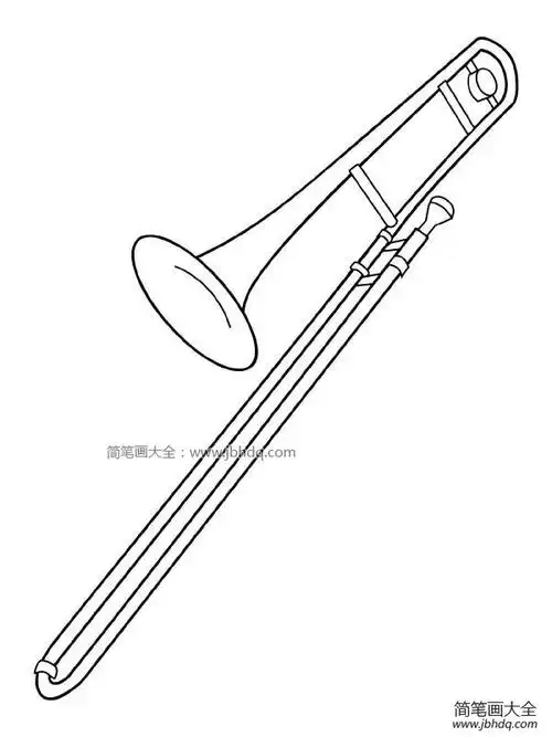 长号简笔画图片
