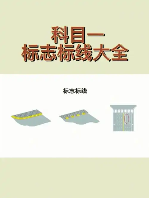 科一标志标线大全