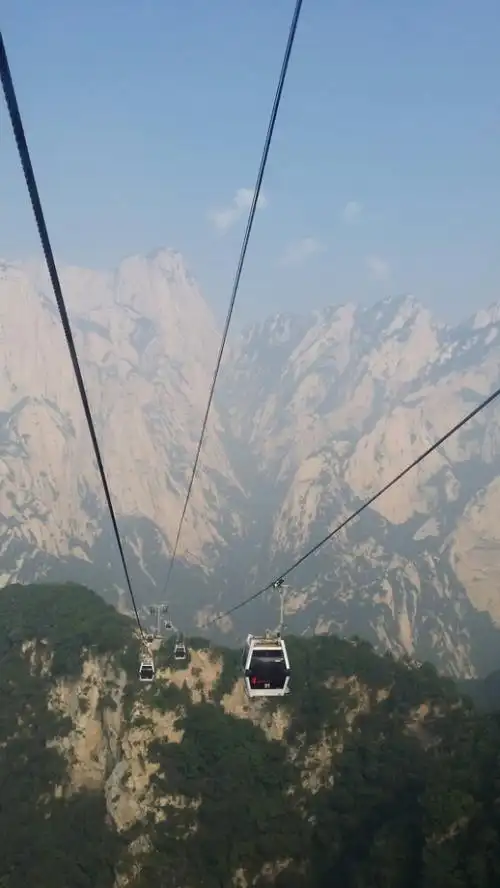 华山西线索道
