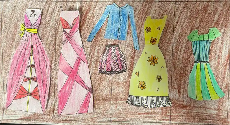 儿童画之服装设计