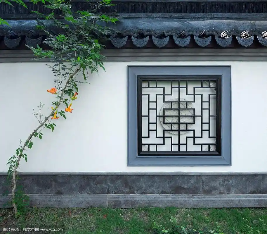 中式建筑--围墙