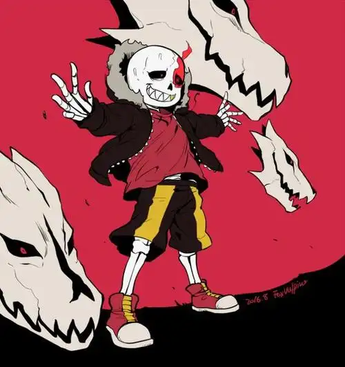 传说之下2设精美人物图包underfellsans篇