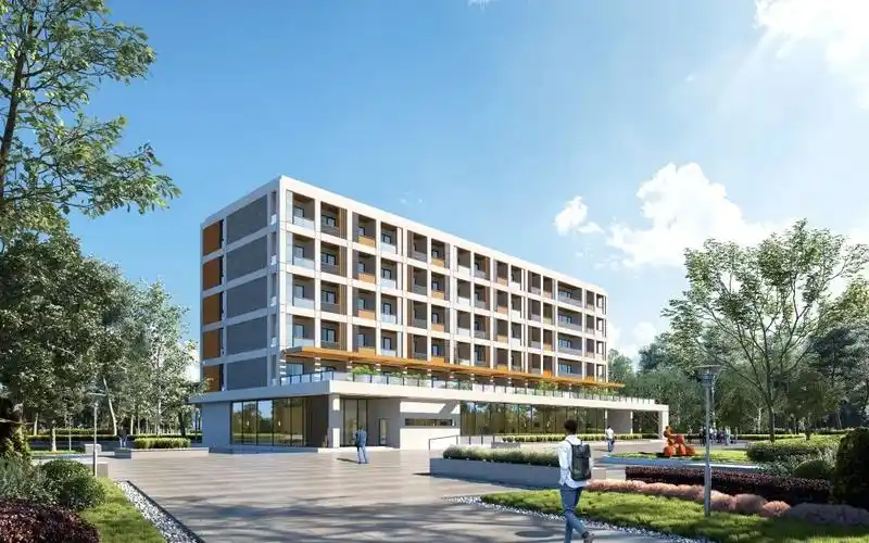 腾龙湾区数据中心项目(宿舍楼)效果图.