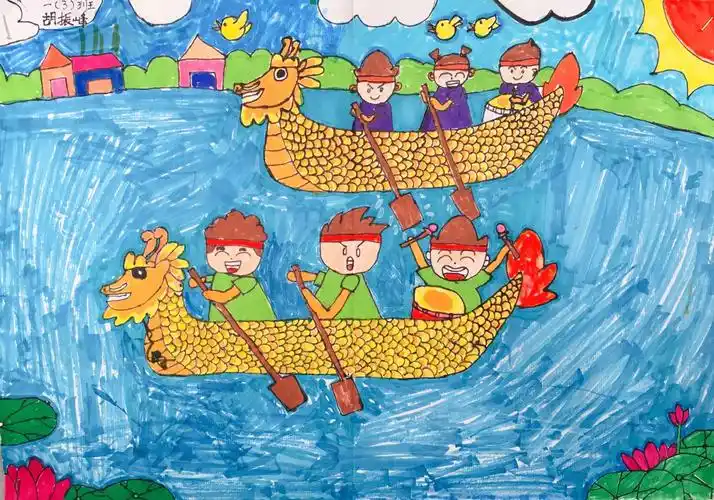 "粽情粽意画端午"——广宁县江屯镇中心小学端午佳节绘画展