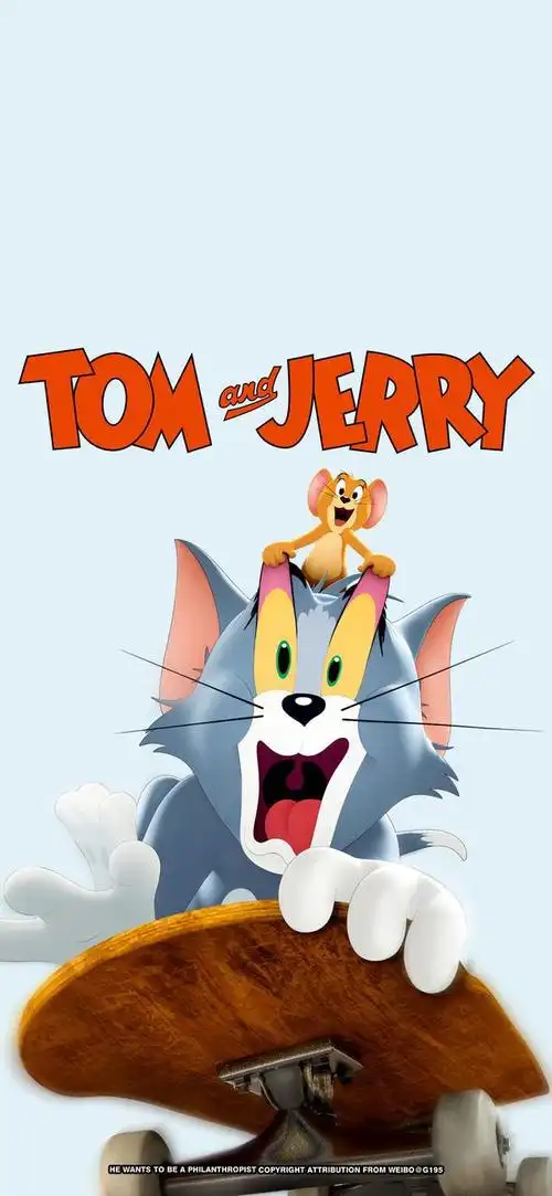 一组猫和老鼠情侣主题壁纸高清壁纸无水印