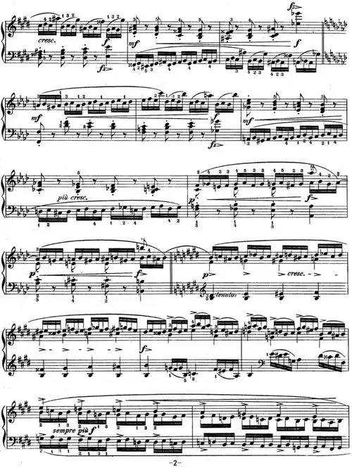 肖邦练习曲4op10no4激流升c小调cminortorrent