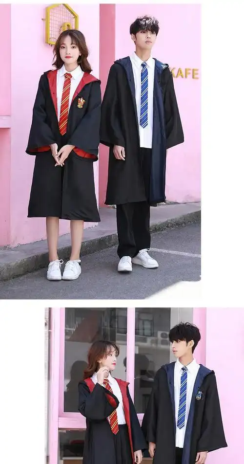 哈利波特校服学院风套装周边cosplay魔法袍秋季半次元动漫服装ins2020