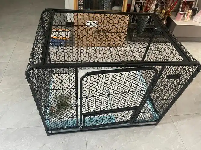 狗笼改兔笼,改造自制完成～还挺漂亮的耶!
