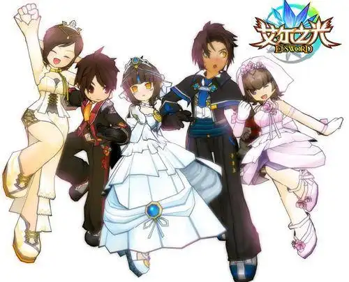 超甜蜜艾尔之光纯洁婚纱时装登场