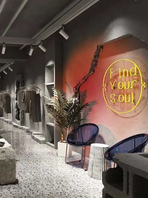 效果图,门头设计,灯光设计,全套施工图#服装店设计  #店铺设计  #店面