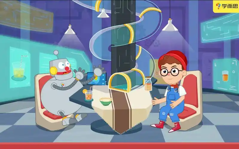 学而思 儿童英语教育动画课件 半逐帧动画课件