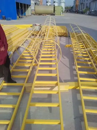 亿恒厂家直销玻璃钢爬梯玻璃钢直爬梯定做玻璃钢直爬梯护笼爬梯