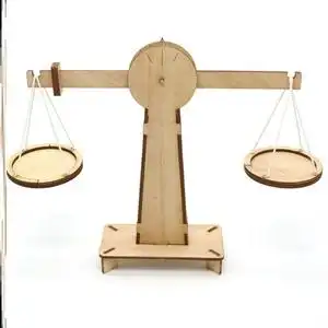 高二通用技术作品材料包diy高中科技小制作天平秤手工作品拼装