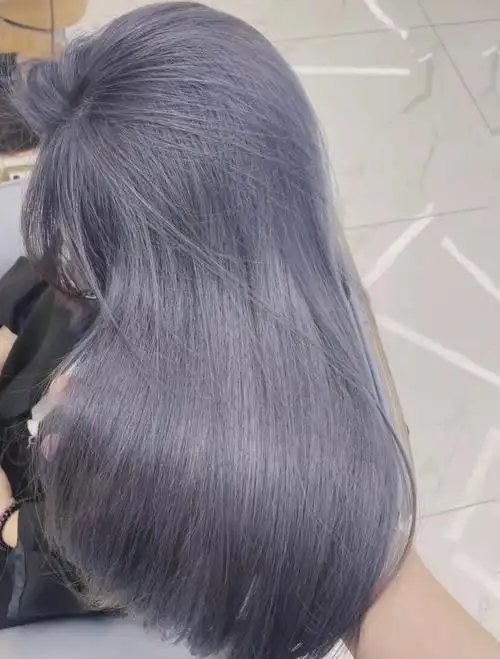 不会发黄掉色也好看的雾感紫灰色显白耐看