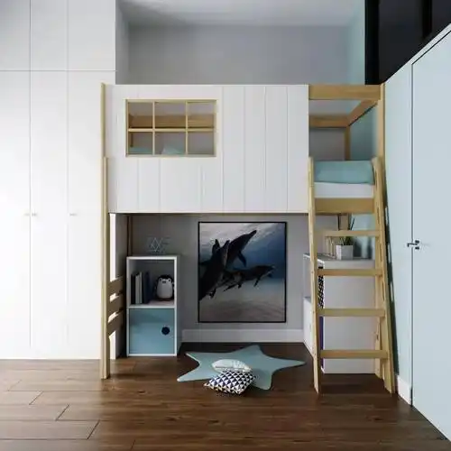 小户型儿童房设计,预见孩子成长,打造不变幸福空间