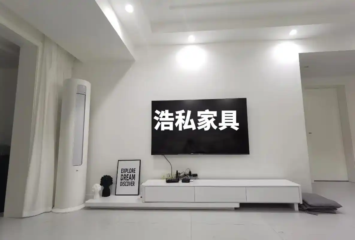 这款伸缩电视柜也太方便了叭.200cm-390cm可以自由调 - 抖音