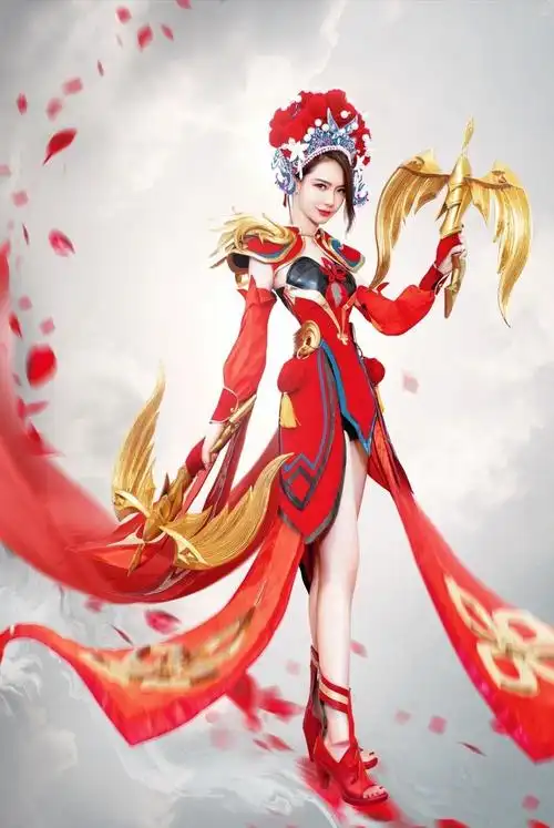 戚薇cos虞姬为李承铉庆生,霸王别姬,虞姬经典,云霓雀翎,你觉得哪套更