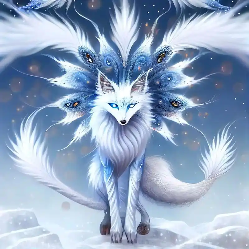 狐仙出,万事灵.写下愿望,等你报喜!#ai绘画 #壁纸 #山 - 抖音