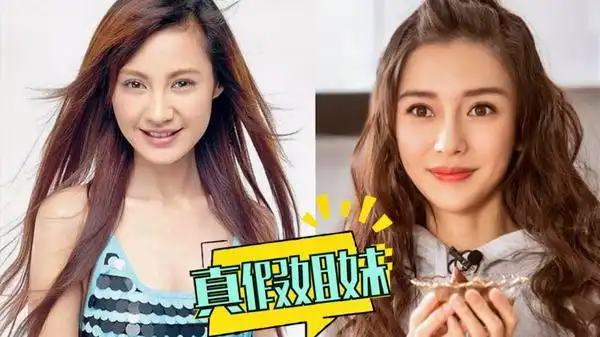 震惊杨颖杨雪长得很像 居然是整容所致?