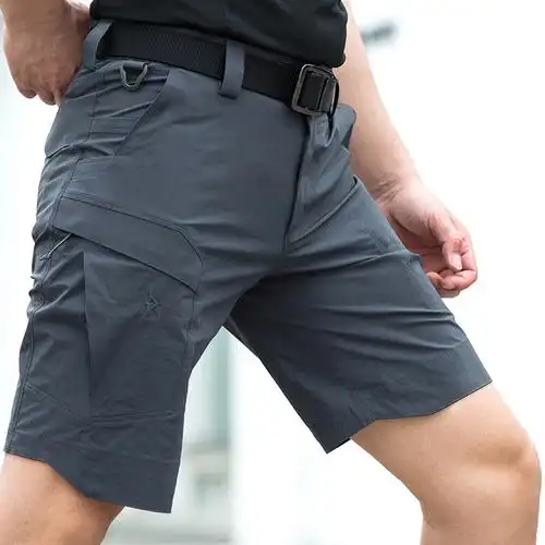 龙牙二代轻锋弹力速干短裤男夏季户外登山徒步速干休闲五分裤铁血