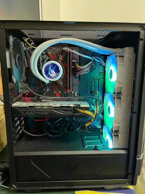 华硕rogstrix吹雪360一体式cpu水冷散热器初体验