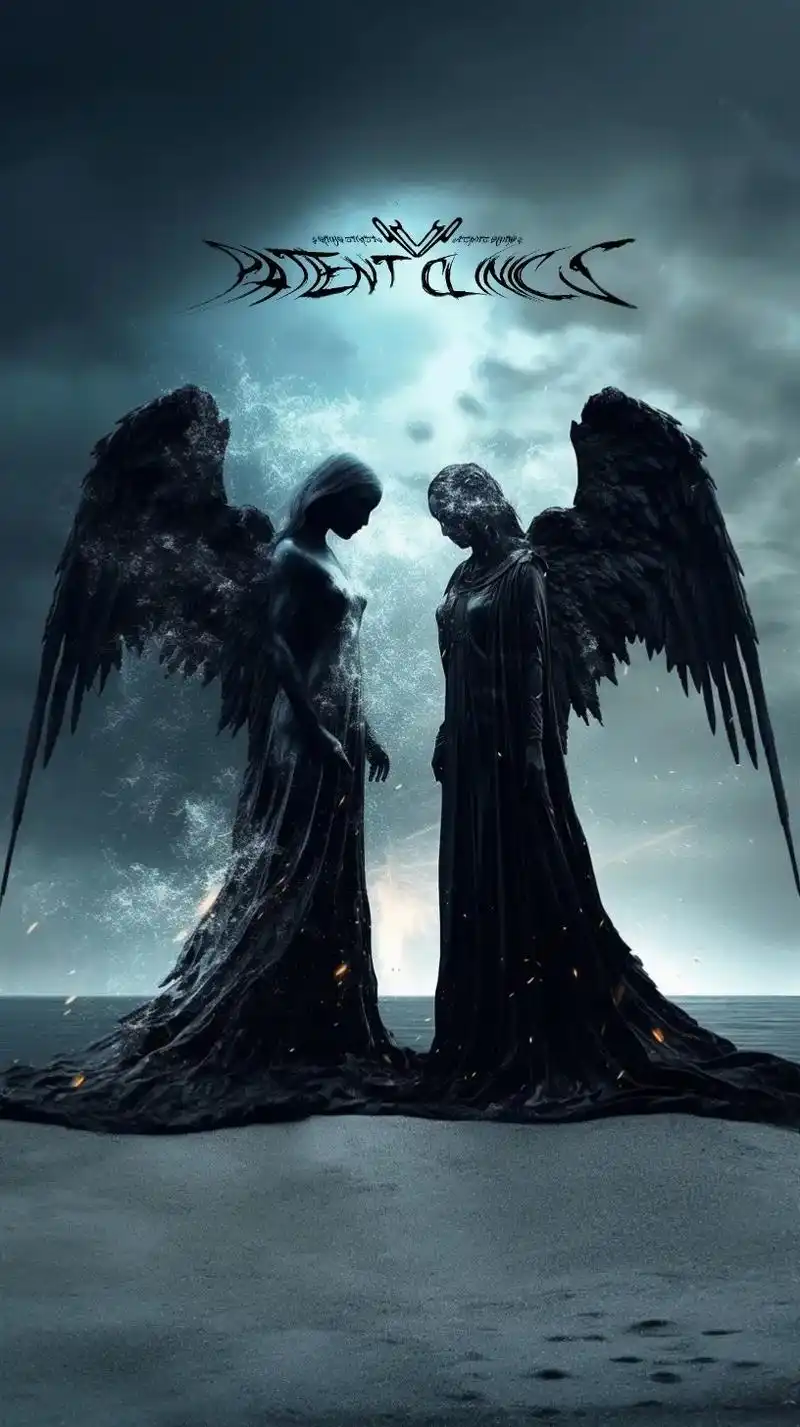 悪魔と天使 #封面设计 #壁纸 #视觉 @greenking - 抖音