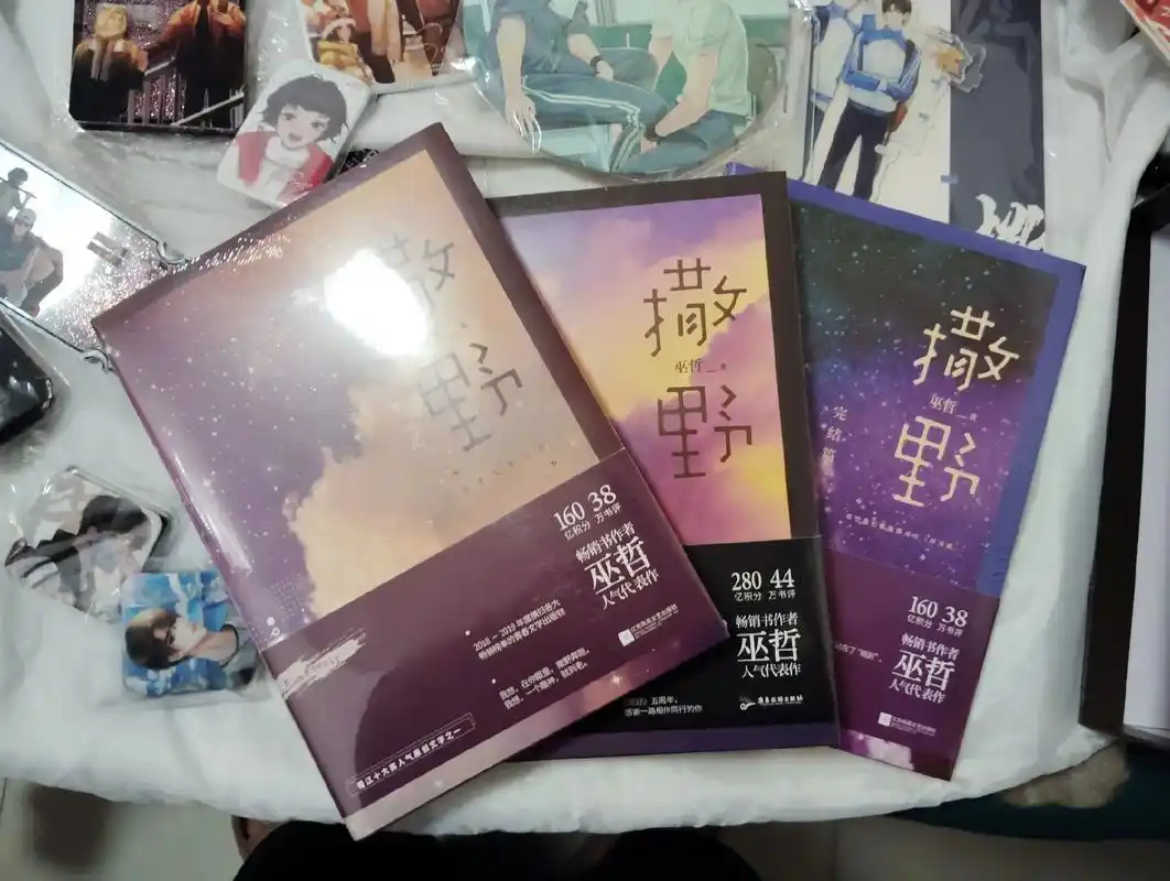 20年开始,撒野算的上是我的第一部原耽小说,买的实体书,21年买了不