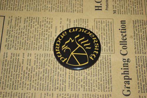 文化周边 世界名校高校校徽 普渡大学 徽章胸章胸针冰箱贴贴纸