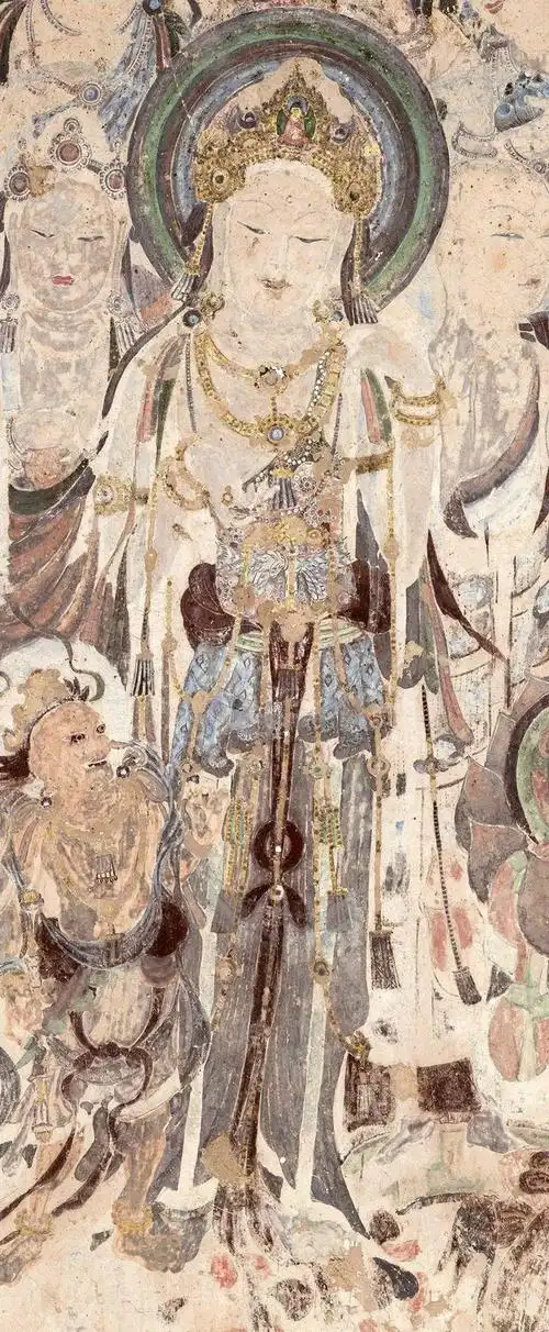 莫高窟第57窟开凿于初唐时期.