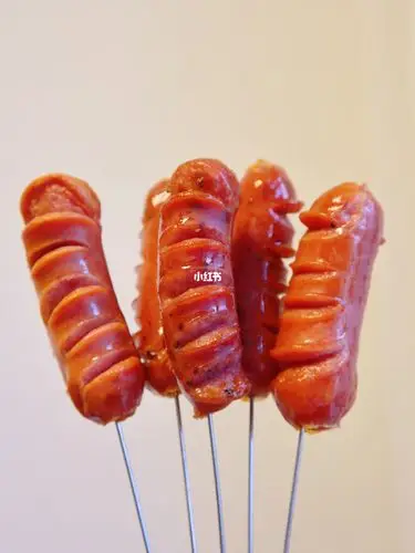 自己动手空气炸锅炸烤肠真香