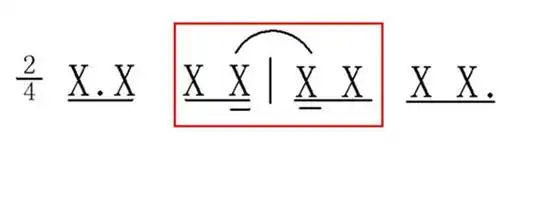 大切分在四二拍中占几拍