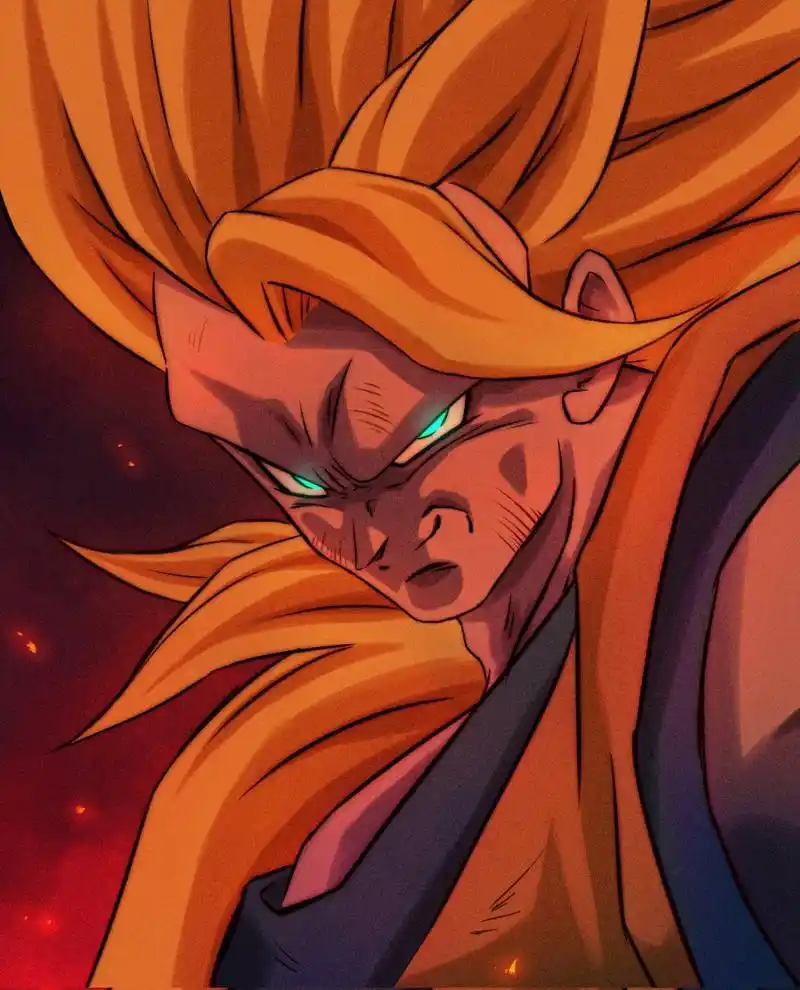 龙珠z# 动漫图片分享(超三悟空)