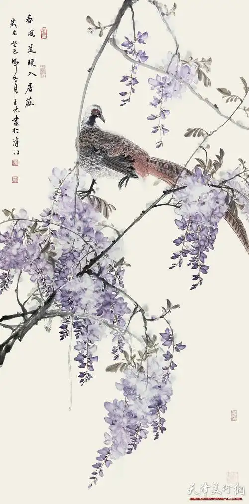 法度之中意象之外姜立志的花鸟画世界